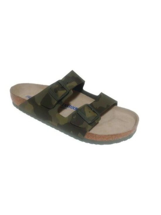 Birkenstock Other - Birkenstock Mens Size 13 Arizona Birko-Flor Sandals Desert Soil Camouflage Green